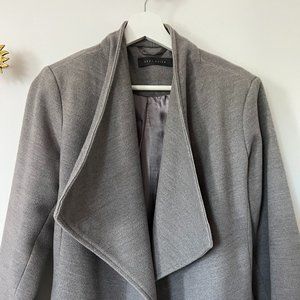 Suzy Shier Gray Long Coat